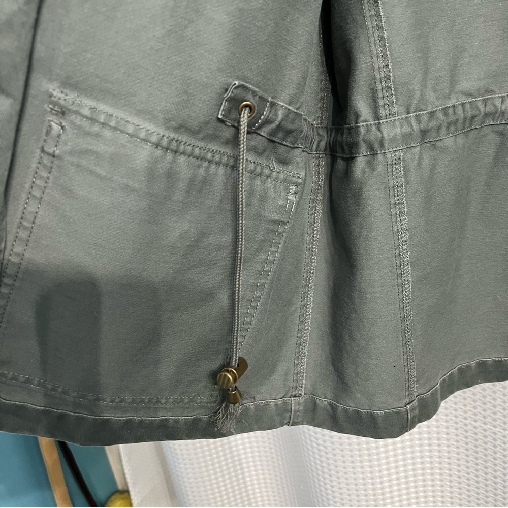 Polo Jeans by Ralph Lauren (EUC) Hooded Cargo Jacket 100% Cotton, Size Large - Picture 9 of 16